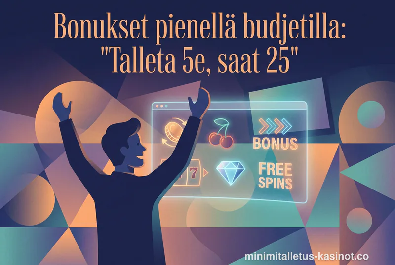 Bonukset pienellä budjetilla: 